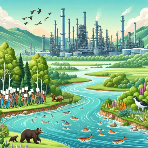 Illustration for Associated with Pollution