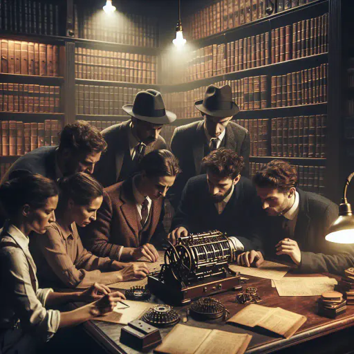 Illustration for Breaking Codes