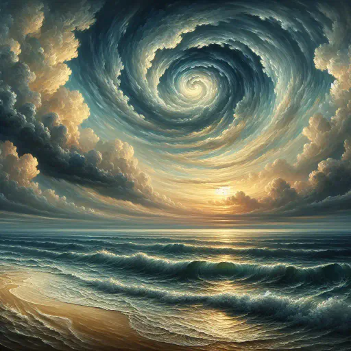 Illustration for Vastness and power