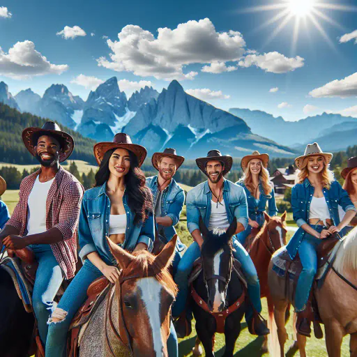 Illustration for Dude Ranch