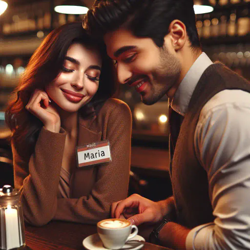 Illustration for Flirting Gesture