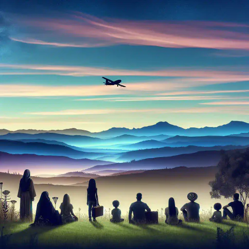 Illustration for Quiet Flight