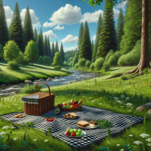 Illustration for Natural Setting