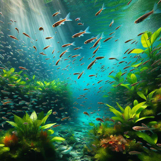 Illustration for Aquatic Ecosystem