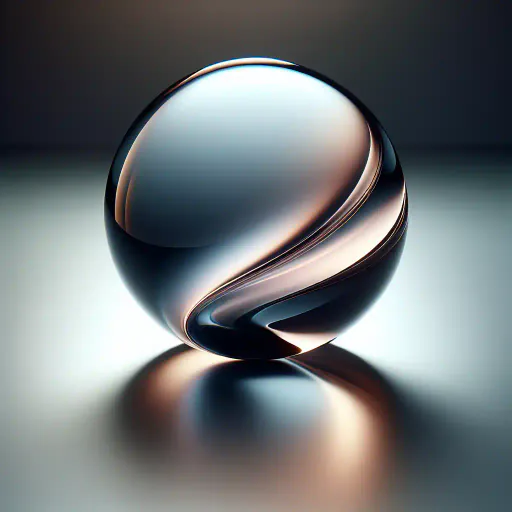 Illustration for Glass-Like Solid