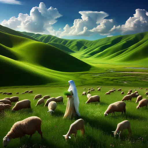 Illustration for Pastoral Imagery