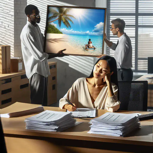 Illustration for Workplace Hierarchy