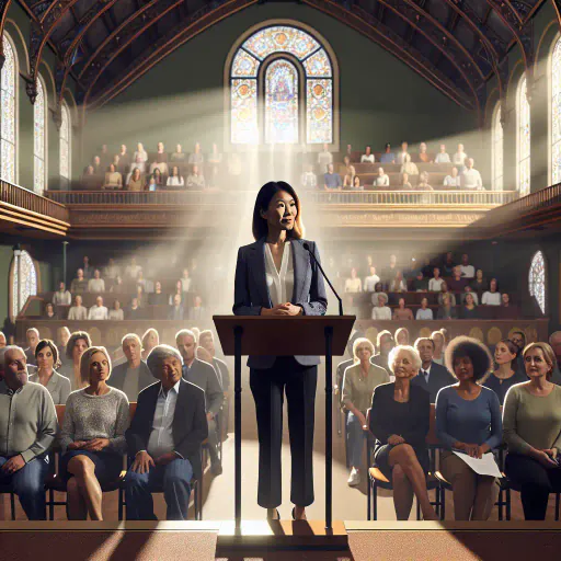 Illustration for Public Speaking
