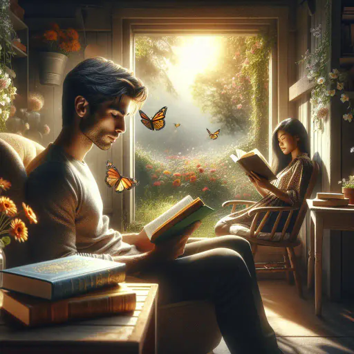 Illustration for Contrast With Nonfiction