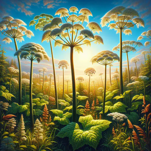 Illustration for Identifying Hogweed