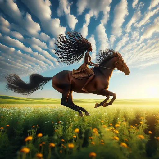Illustration for Equestrian Term