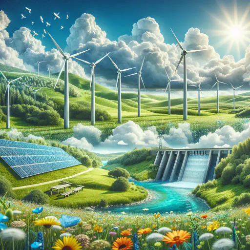 Illustration for Renewable Energy