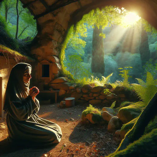 Illustration for Religious Solitude