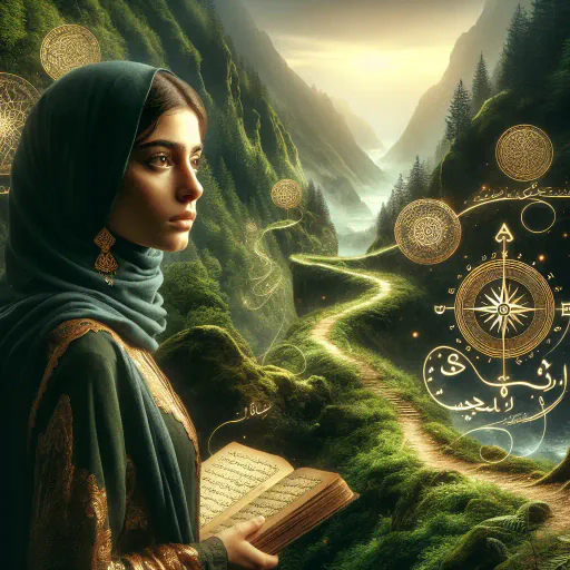 Illustration for Metaphorical Journey
