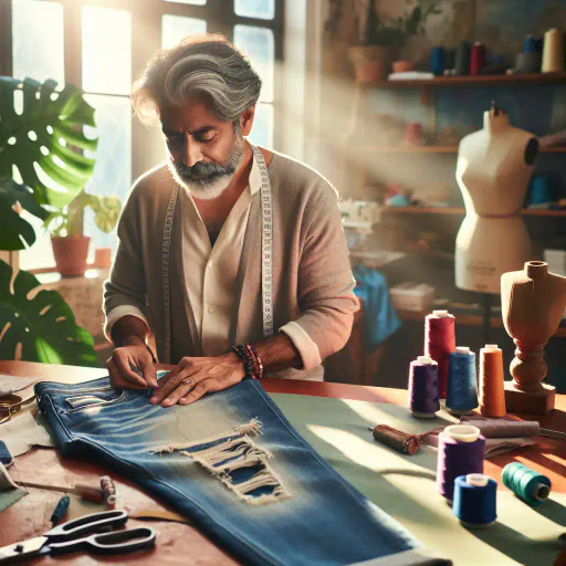 Illustration for Repairing Clothes