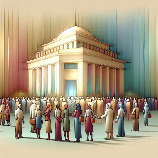 Illustration for Public Sphere