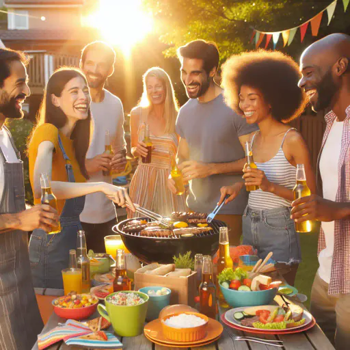 Illustration for Social Gathering