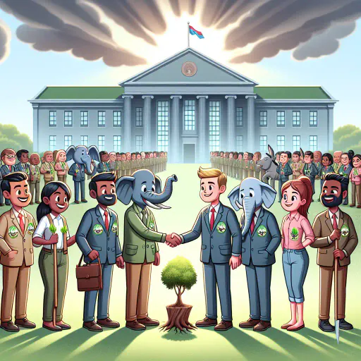 Illustration for Temporary Alliance