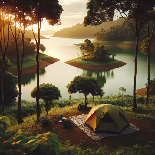 Illustration for Natural Scenery