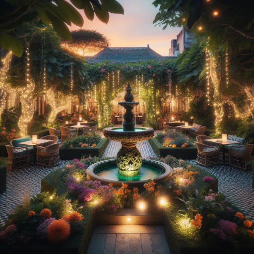 Illustration for Outdoor Space