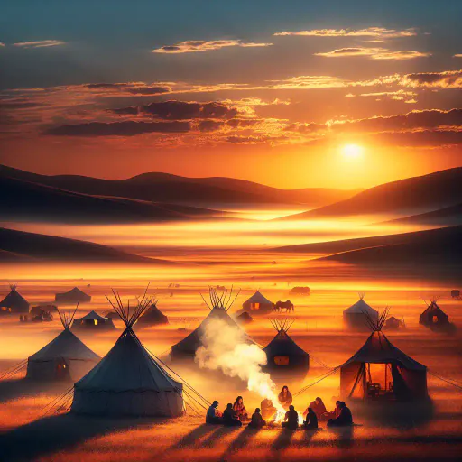 Illustration for Temporary Homes