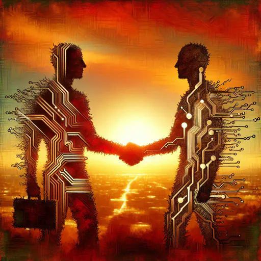 Illustration for Corporate Takeover