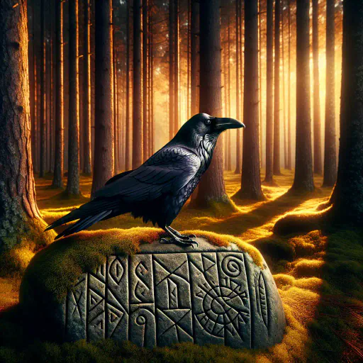 Illustration for Mythological Bird