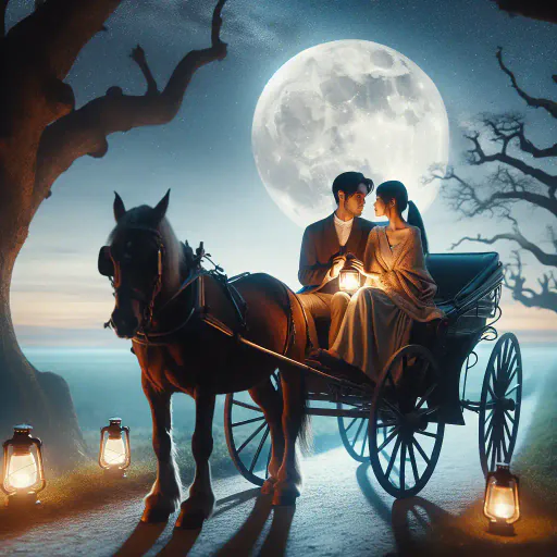 Illustration for Romantic Image