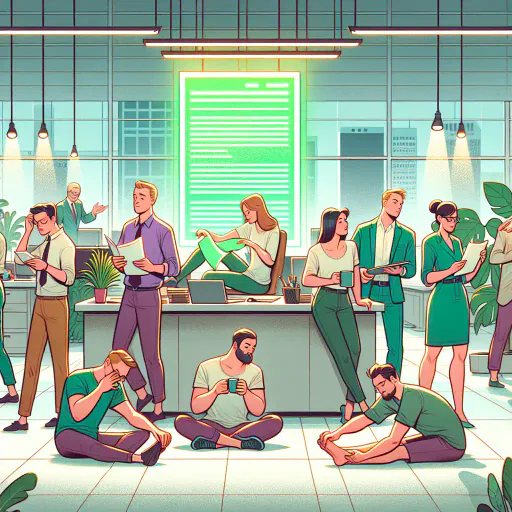 Illustration for Non-committal
