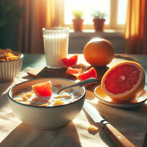 Illustration for Breakfast Fruit