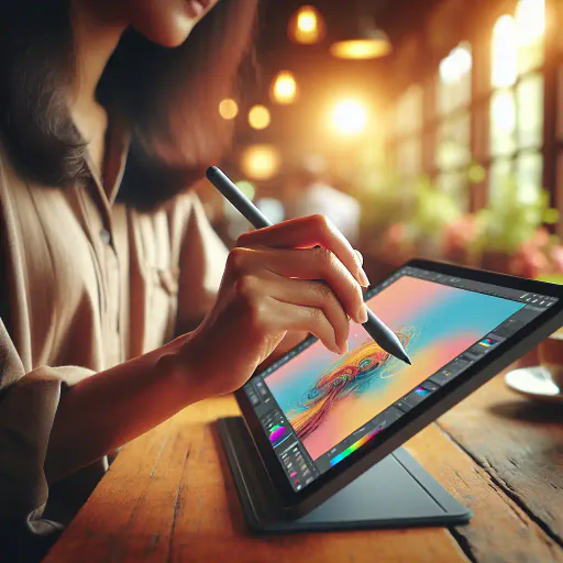Illustration for Touchscreen Usage