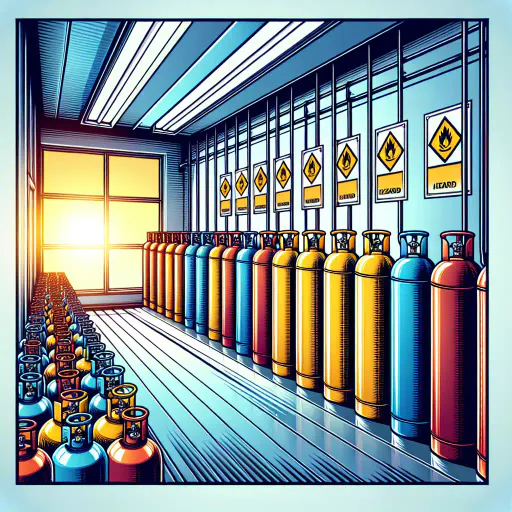 Illustration for Combustible Gas