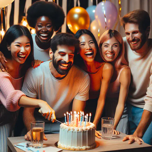 Illustration for Birthday Expressions