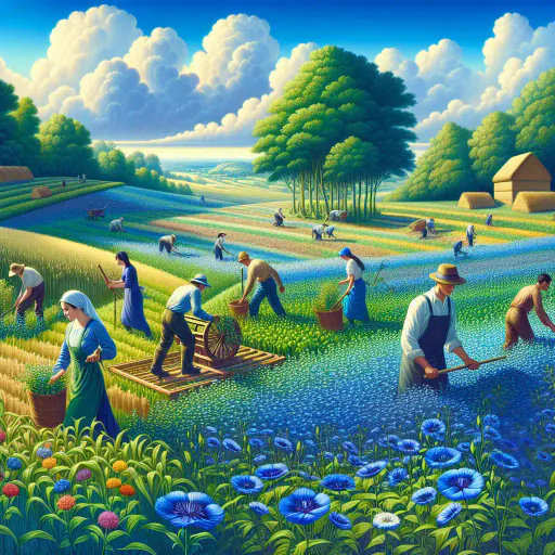 Illustration for Industrial Crop