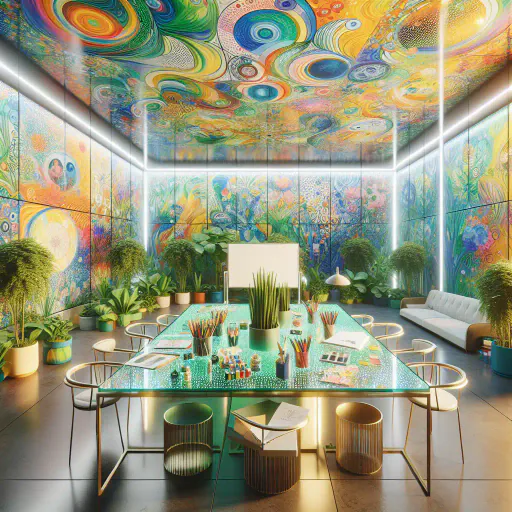 Illustration for Creative Space