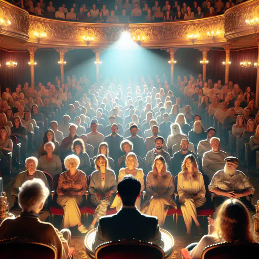 Illustration for Stage Performer