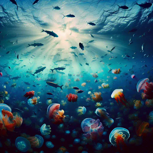 Illustration for Marine Habitat