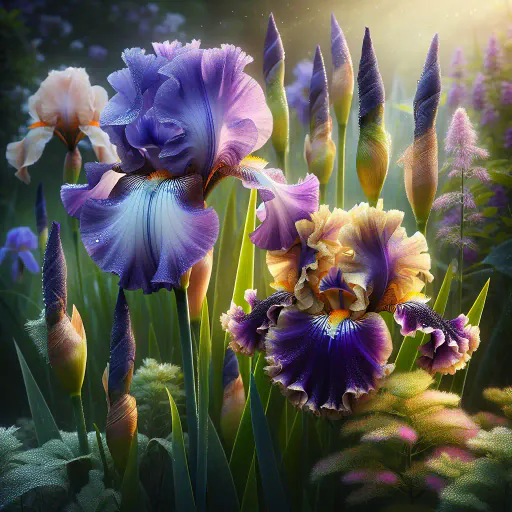 Illustration for Flower Varieties
