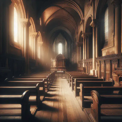 Illustration for Church Furniture