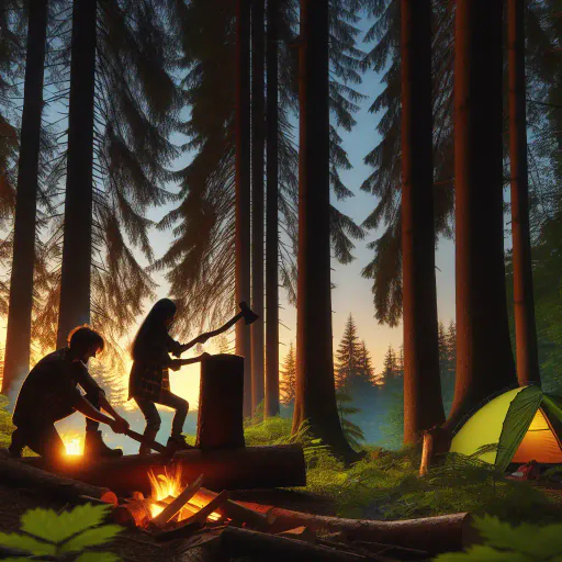 Illustration for Outdoor Activity