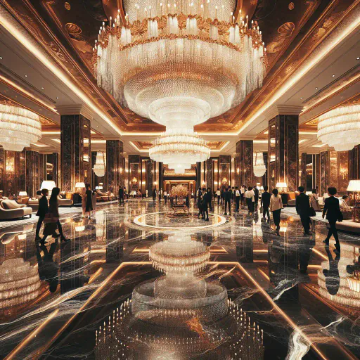 Illustration for Luxurious Setting