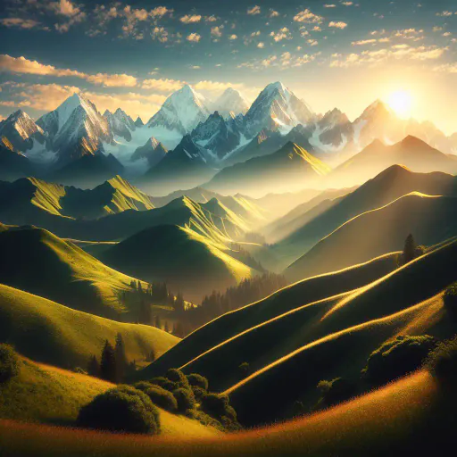 Illustration for Not High Mountains