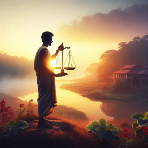 Illustration for Justice vs Vengeance