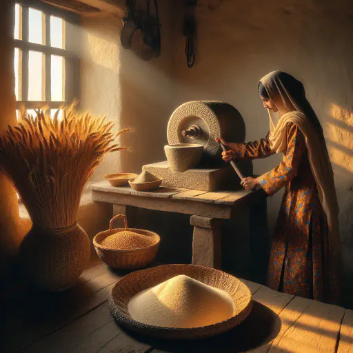 Illustration for Hand Grinding