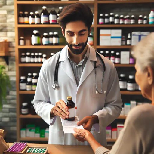 Illustration for Specific Medicine