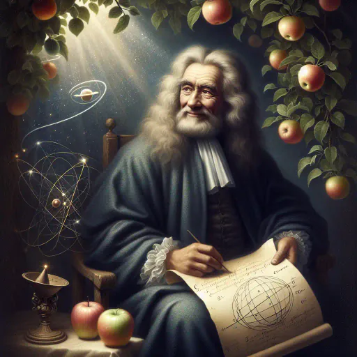 Illustration for Isaac Newton