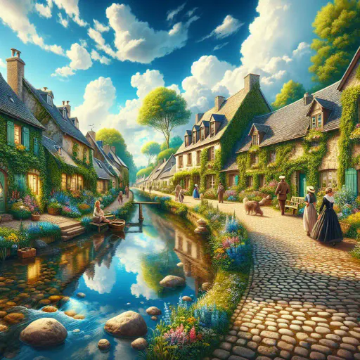 Illustration for Small Town Feel