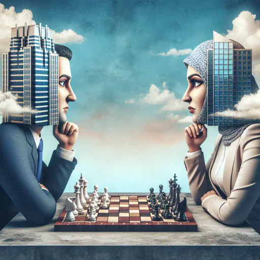 Illustration for Risky Confrontation
