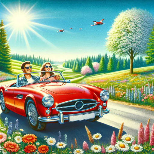 Illustration for Summer Drives