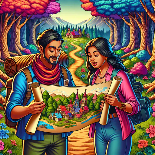 Illustration for Uncertain Route